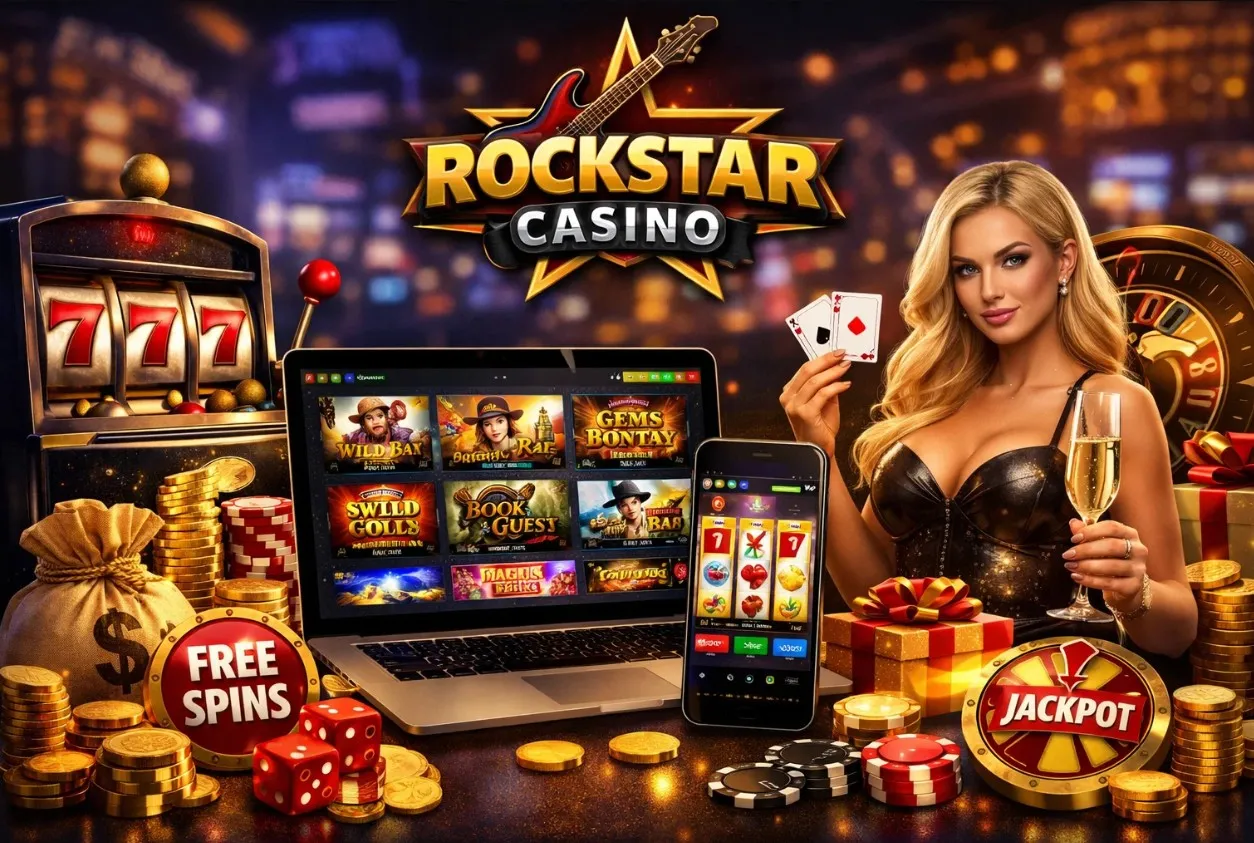 Rockstar Casino : avis complet, bonus et machines à sous en ligne 