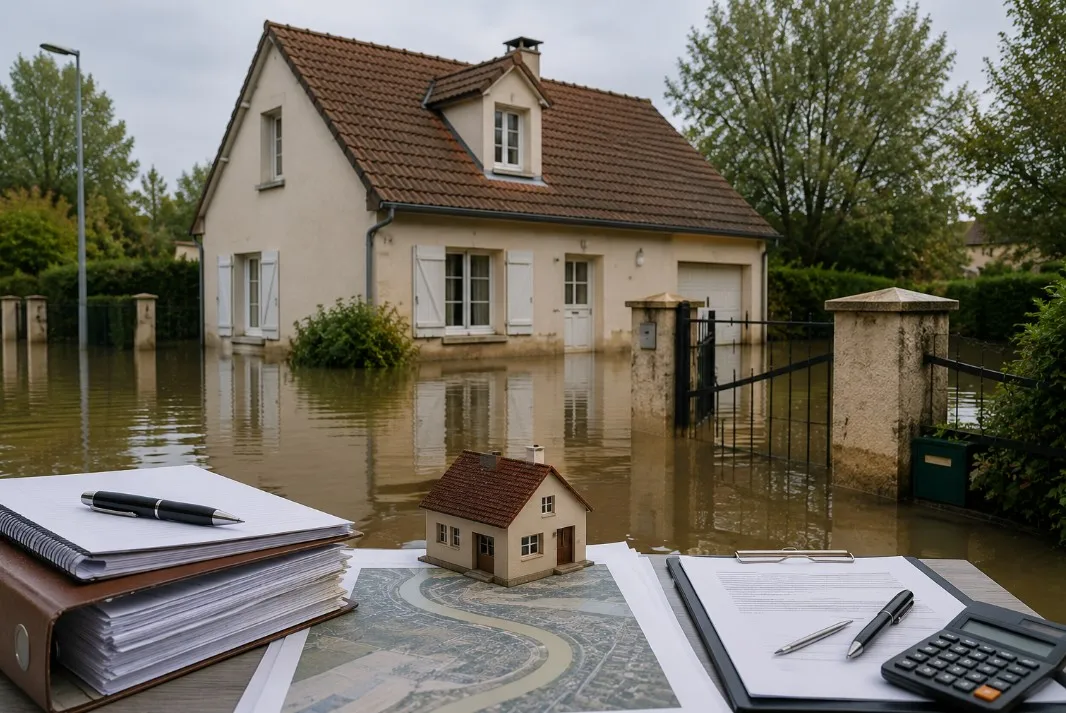 Maison en zone inondable : risques, assurance et démarches
